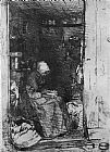James Abbott McNeill Whistler La Vielle aux loques painting